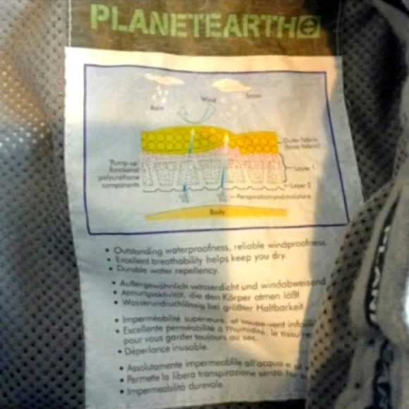 Planet Earth Black Snowboarding Pants - Picture 5 of 5